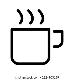 Mug Icon Vector Symbol Design Illustration