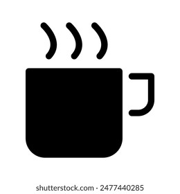 Ilustración de diseño de símbolo de Vector de taza