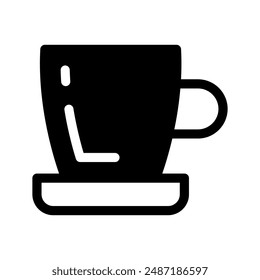 Mug Icon Vector Symbol Design Illustration