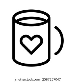 Mug Icon Vector Symbol Design Illustration