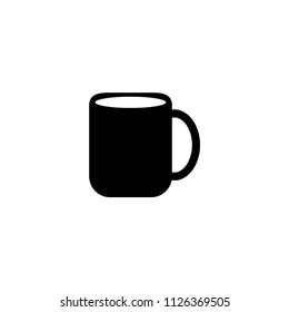mug icon vector template