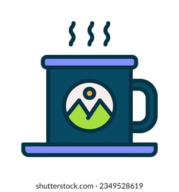 mug icon for your website, mobile, presentation, and logo design.