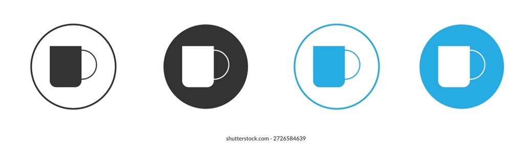 Mug icons, for mobile concept and web design. vector illustration. EPS10