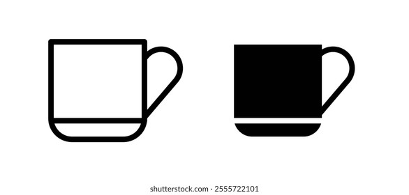 Mug icons for web ui designs