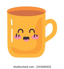 mug kitchen utensil kawaii character