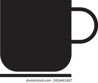 Mug logo design vector asset illustration