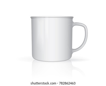 mug mock up vector template Easy to change colors
