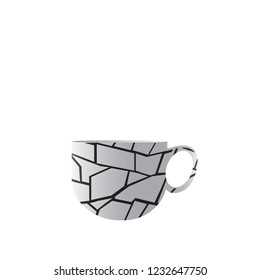 
Mug on a white background
