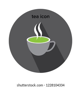 mug tea icon design . flat . symbol