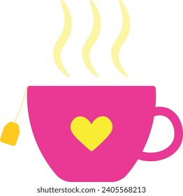 Mug for Tea Vector Illustration