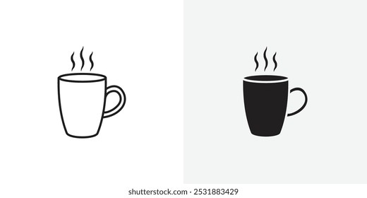 Mug vecor icon set. Stock vector illustrator. EPS 10