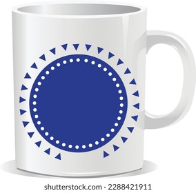 icono del logotipo de diseño de vector mug 