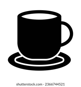 Mug Vector Glyph Icon For Personal And Commercial Use.
