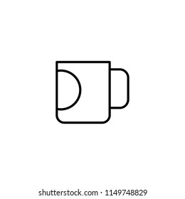 Mug vector icon