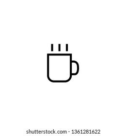 Mug vector icon
