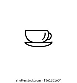 Mug vector icon