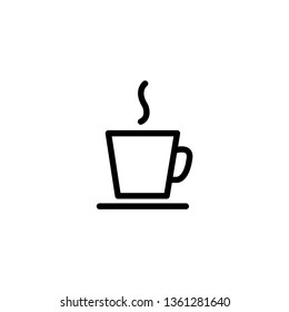 Mug vector icon