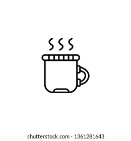 Mug vector icon