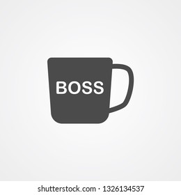 Mug vector icon sign symbol