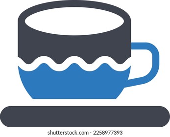 mug  Vector illustration on a transparent background. Premium quality symmbols. Glyphs vector icons for concept and graphic design. 
