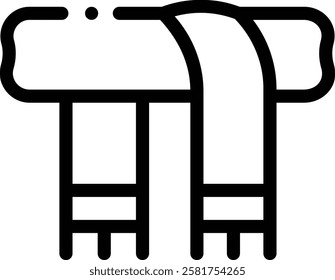 mug warmer icon. Thin Linear Style Design Isolated On White Background