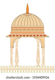 Mughal Art Decorative Dome For Design