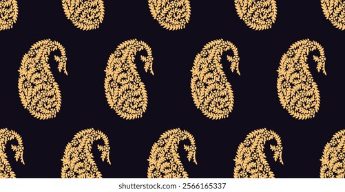Mughal art-inspired motifs Pattern with vibrant color palettes for dupatta, shirt designs, wallpapers, and gift wraps.