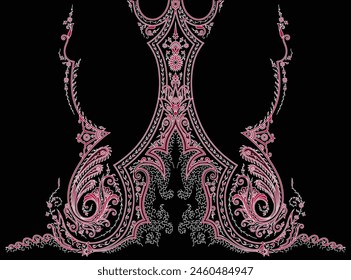 Mughal Arts and Ethic Textile Digital Motifs