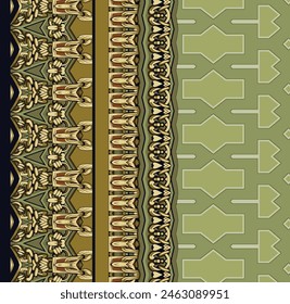 Mughal Arts and Ethic Textile Digital Motifs