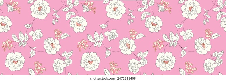 Mughal Arts and Ethic Textile Digital Motifs