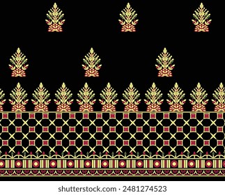 Motivos digitales de artes mogoles y textiles éticos