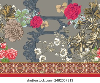 Arts moghols et motifs éthiques du textile numérique