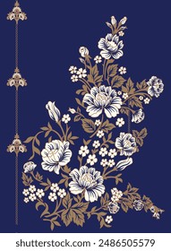 Mughal Arts and Ethic Textile Digital Motifs