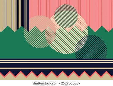 Fondo de motivo multicolor de patrón sin costuras de ornamento mogol