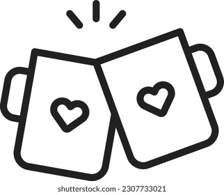 Mugs icon vector image. Suitable for mobile application web application and print media.