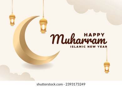 Muharram Islamic New Year Design Template