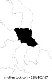 Mukdahan Province Thailand map asia
