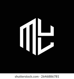 MUL logo MUL icon MUL monogram MUL letter minimalist Circle flat Unique modern abstract logo design.