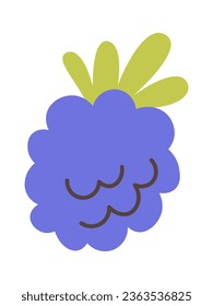 Mulberry Berry Icon Vector Illustration