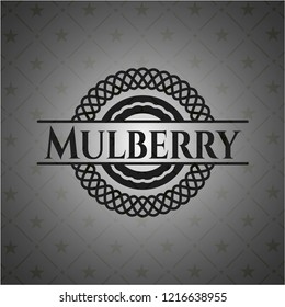 Mulberry black emblem