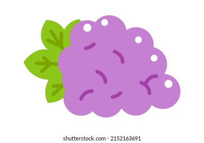 Mulberry Fruit Icon. Vector Illustration