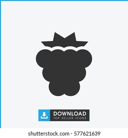 mulberry icon illustration isolated vector sign symbol