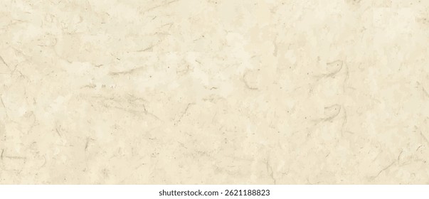 Papel de la morera. Fondo de la textura, efecto granulado ruidoso. Pared vieja beige degradada. Grunge polvoriento fondo crudo desnudo