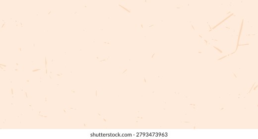 Mulberry paper texture with subtle grain and noise effect. Handcrafted fiber background. Vector illustration