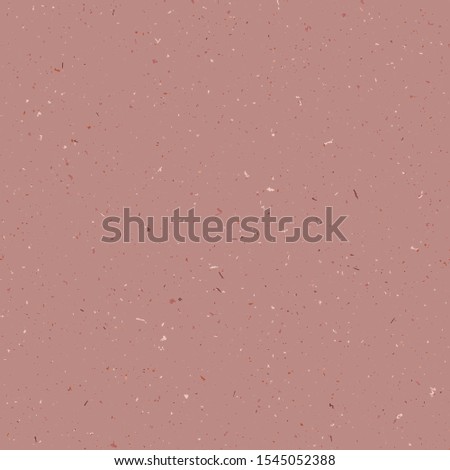 Mulberry Washi Paper Texture Background. Old Rose Natural Fibre Flecks on Organic Muted Pink Color. All Over Speckle Recycled Print for Homespun Japanese Home Decor Surface. Vector Repeat Tile EPS 10.