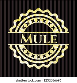 Mule shiny badge