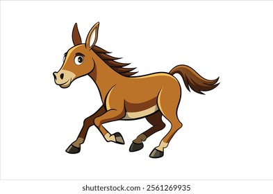 mule vector,  icon vector illustration , mule silhouette of a mule isolated on a white background, eps, png,   vector,