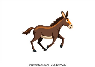 mule vector,  icon vector illustration , mule silhouette of a mule isolated on a white background, eps, png,   vector,