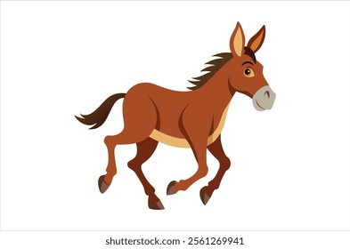 mule vector,  icon vector illustration , mule silhouette of a mule isolated on a white background, eps, png,   vector,