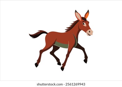 mule vector,  icon vector illustration , mule silhouette of a mule isolated on a white background, eps, png,   vector,